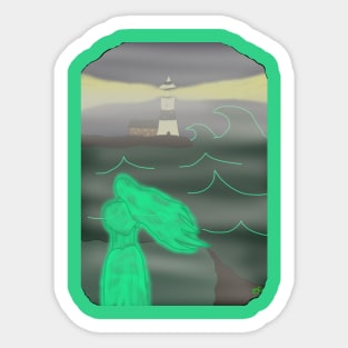 Figure By The Milky Seas Sticker